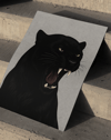 Dark Panther Modern Duvar Tablosu – Siyah Panter Poster
