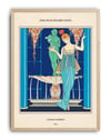 Der Muschelbrunnen (1914) – George Barbier Art Deco Vintage İllüstrasyon Posteri