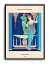 Der Muschelbrunnen (1914) – George Barbier Art Deco Vintage İllüstrasyon Posteri