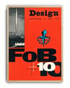 Design Magazine FOB 10 (1961) – Ken Garland İngiliz Mid-Century Grafik Tasarım Posteri