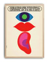 Gebrauchsgraphik Juni (1965) – Lutz Roeder Alman Pop Art Grafik Tasarım Posteri