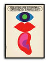 Gebrauchsgraphik Juni (1965) – Lutz Roeder Alman Pop Art Grafik Tasarım Posteri