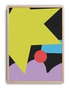Geometry Pulse Renkli Soyut Geometrik Duvar Tablosu