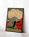Grand Parisy Champagne (1925) – Fransız Art Deco Vintage Reklam Posteri