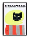 Graphik Magazine (1958) – Paul Rand Alman Grafik Tasarım Dergi Kapağı Posteri