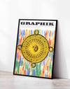 Graphik Magazine (1960) – Alman Mid-Century Grafik Tasarım Dergi Kapağı Posteri