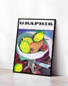 Graphik Magazine (1960) – Alman Mid-Century Grafik Tasarım Dergi Kapağı Posteri 