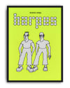 Harpes Modern Duvar Tablosu - Neon Yeşil İkili Figüratif Poster