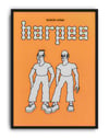 Harpes Modern Duvar Tablosu - Turuncu İkili Figüratif Poster