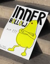 Inner Hollow Modern Duvar Tablosu - Sarı Karakter Minimal Figüratif Poster