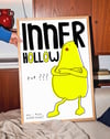 Inner Hollow Modern Duvar Tablosu - Sarı Karakter Minimal Figüratif Poster