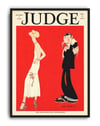 Judge Magazine (1924) – John Held Jr. Amerikan Vintage Dergi Kapağı Posteri 