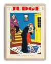 Judge Magazine (1928) – R. B. Fuller Amerikan Art Deco Dergi Kapağı Posteri
