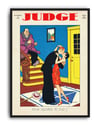 Judge Magazine (1928) – R. B. Fuller Amerikan Art Deco Dergi Kapağı Posteri