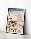 L'Hiver en Suisse (1921) – Émile Cardinaux İsviçre Alpler! Vintage Seyahat Posteri