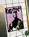 Lightkeeper Modern Duvar Tablosu – Mor Siyah Gotik Poster
