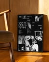 Mamba Negra Modern Duvar Tablosu – Siyah Beyaz Tipografik Poster