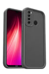 Mey İthalat®   Redmi Note 8 Kılıf Viera Silikon - Gri