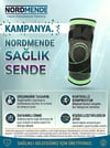 Mey İthalat® NORDMENDE Örgü Dizlik | Kontrollü Kompresyonlu Diz Destekleyici