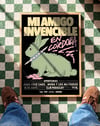 Mi Amigo Invencible Retro Duvar Tablosu - Yeşil Tavşan Figüratif Poster