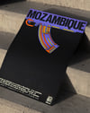 Mozambique Solidarity Modern Duvar Tablosu – Siyah Mor Retro Politik Poster