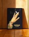 Murad Cigarettes (1920) – Amerikan Art Deco Vintage Reklam Posteri