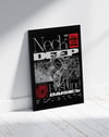 Neck Deep Pushing Daisies Duvar Tablosu – Siyah Beyaz Grunge Poster