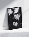 Noir Street Modern Duvar Tablosu – Siyah Beyaz Sokak Fotoğrafı Poster