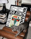 Perlaton Jukebox Modern Duvar Tablosu - Siyah Beyaz Retro Müzik Poster