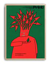 Print Magazine (1969) – Jean-Michel Folon Sürrealist Grafik Tasarım Posteri