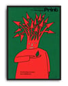 Print Magazine (1969) – Jean-Michel Folon Sürrealist Grafik Tasarım Posteri