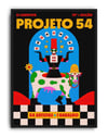Projeto 54 Modern Duvar Tablosu - Renkli Sihirbaz Figüratif Poster