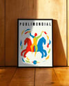 Publimondial No.26 (1950) – Jean Jacquelin Fransız Mid-Century Grafik Tasarım Posteri