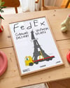 Shipment Delayed Eiffel Tower by Anna Matevosian