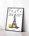 Shipment Delayed Eiffel Tower by Anna Matevosian
