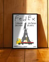 Shipment Delayed Eiffel Tower by Anna Matevosian