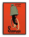 S!mplex Holland (1920) – Charles Verschuuren Art Deco V!ntage Reklam Posteri