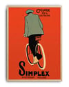 S!mplex Holland (1920) – Charles Verschuuren Art Deco V!ntage Reklam Posteri