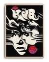 The Club Noir Modern Duvar Tablosu – Siyah Beyaz Abstract Yüz Poster