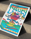 Truly Fruits Modern Duvar Tablosu – Renkli Meyve Kupası Poster
