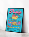Truly Wild Passion Modern Duvar Tablosu – Retro Meyve Kupası Poster
