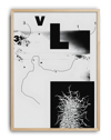 Volume Monochrome Modern Duvar Tablosu – Siyah Beyaz Abstract Poster