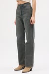 Yüksek Bel Straıght M.R.STRAIGHT-8148 Green Tınt Jean Pantalon