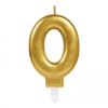 0 Rakam Mum Gold Renk Bx40