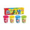 03280 , Art Craft 4'lü Oyun Hamuru 224 gr / +2 yaş