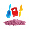 03693 Dede, Aksesuarlı Pembe Kinetik Oyun Kumu 1000 gr