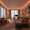 1 Adet 25 Metre CATA CT 4597 Dış Mekan 240 Ledli 220V Şerit Led Amber Işık