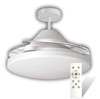 1 Adet CATA CT 1156 Dolunay 72W Fanlı Kumandalı Led Ampul 3 Renk