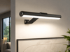 1 Adet CATA CT 2465 Siyah Kasa 1,5W Şarjlı Duvar Tipi Led Aplik 3 Renk