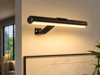 1 Adet CATA CT 2465 Siyah Kasa 1,5W Şarjlı Duvar Tipi Led Aplik 3 Renk
